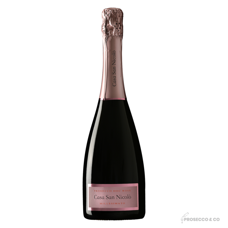 Prosecco Casa San Nicolo'</br> Rosé - Brut - "Millesimato"